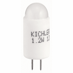 Kichler 2700K Landscape LED T3 and G4 Bi-Pin 1W 180 Degree - White - 18200