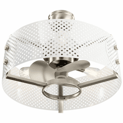 Kichler 3-LT LED 13" Eyrie Fan - Brushed Stainless Steel - 300041BSS
