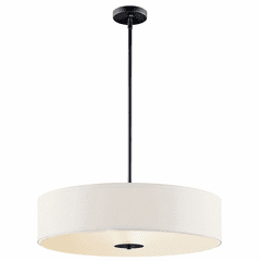Kichler 3-LT Pendant - Black - 42122BK