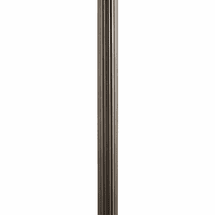 Kichler 3" x 84" Direct Burial Fluted Post - Olde Bronze - 9595OZ