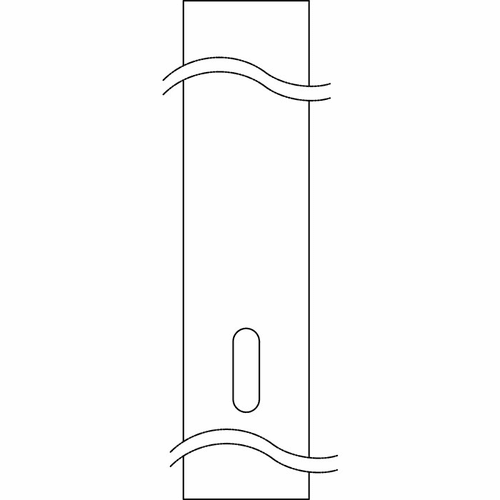 Kichler 3" x 84" Direct Burial Post - Bronze - 9506AZ