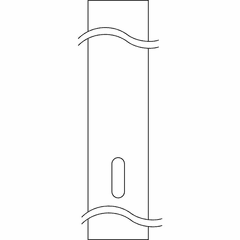 Kichler 3" x 84" Direct Burial Post - Olde Bronze - 9506OZ