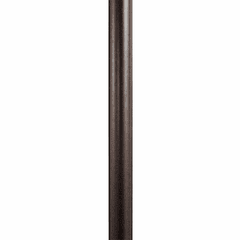 Kichler 3" x 84" Direct Burial Post - Tannery Bronze - 9506TZ