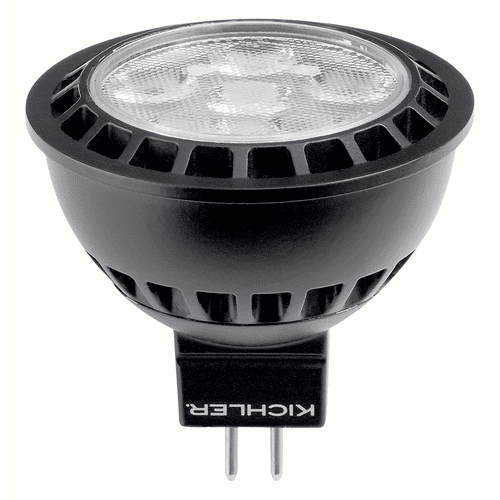 Kichler 3000K Landscape LED MR16 7W 40 Degree - Black - 18147