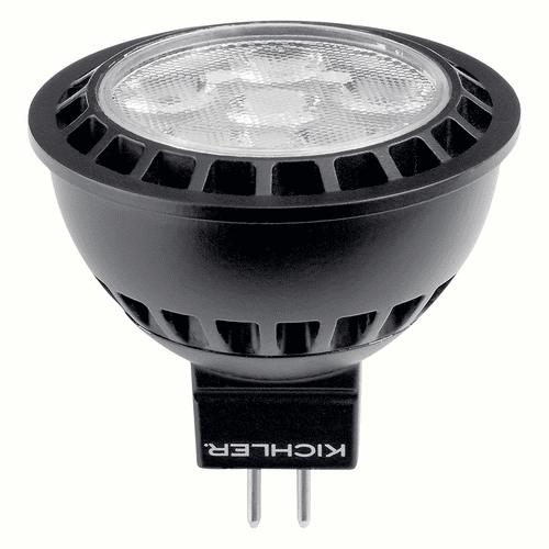 Kichler 3000K Landscape LED MR16 7W 60 Degree - Black - 18149