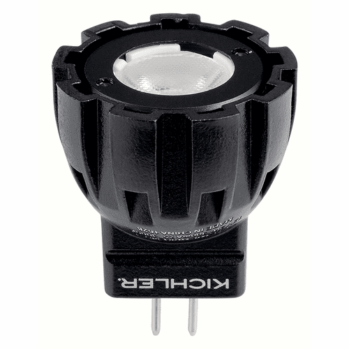 Kichler 3000K Landscape LED MR8 Bi-Pin 2W 60 Degree - Black - 18157