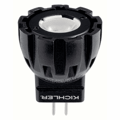 Kichler 3000K Landscape LED MR8 Bi-Pin 2W 60 Degree - Black - 18157