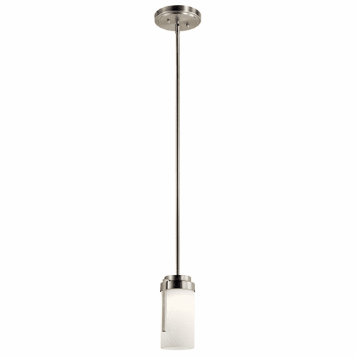 Kichler 4.5" 1-LT LED Mini Pendant - Brushed Nickel - 11305NILED