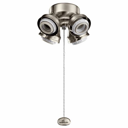 Kichler 4-LT Turtle Fitter LED Accessory - Brushed Stainless Steel - 350210BSS