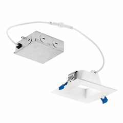 Kichler 4" Recessed LED Downlight 3000K - Textured White - DLRC04S3090WHT