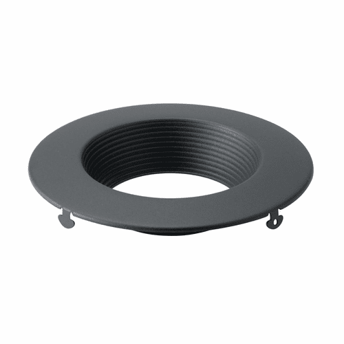 Kichler 4" Round Recessed Downlight Trim - Textured Black - DLTRC04RBKT