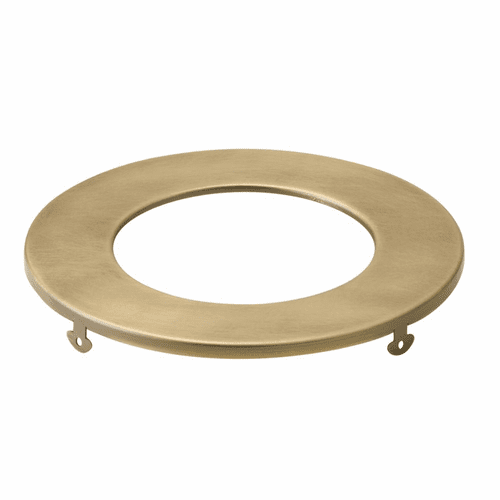 Kichler 4" Round Round Slim Downlight Trim - Natural Brass - DLTSL04RNBR