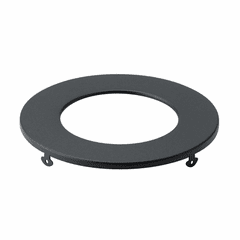 Kichler 4" Round Round Slim Downlight Trim - Textured Black - DLTSL04RBKT