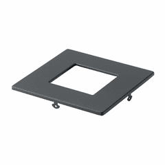 Kichler 4" Square Slim Downlight Trim - Textured Black - DLTSL04SBKT Kichler 4" Square Slim Downlight Trim - Textured Black - DLTSL04SBKT