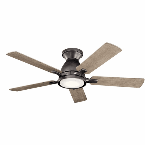 Kichler 44" Arvada LED Ceiling Fan - Anvil Iron - 330090AVI