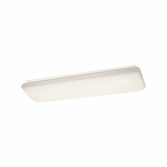 Kichler 50" 2-LT Fluorescent Linear Ceiling Light - White - 10301WH Kichler 50" 2-LT Fluorescent Linear Ceiling Light - White - 10301WH