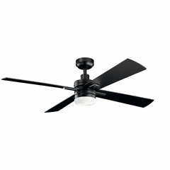 Kichler 52" Lija Fan LED - Satin Black - 330140SBK