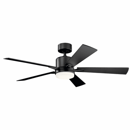Kichler 52" Lucian LED Ceiling Fan - Satin Black - 330000SBK