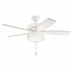 Kichler 52" Terra Select LED Ceiling Fan - Matte White - 330347MWH Kichler 52" Terra Select LED Ceiling Fan - Matte White - 330347MWH