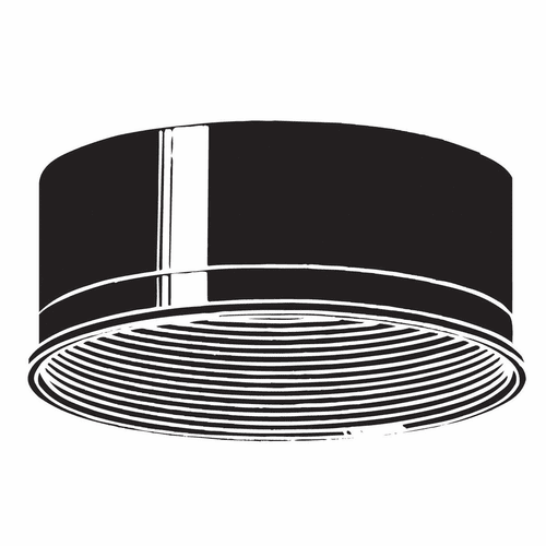 Kichler 6" Accessory Baffle - Black - 9546BK