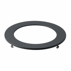Kichler 6" Round Round Slim Downlight Trim - Textured Black - DLTSL06RBKT