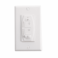 Kichler 6 Speed DC Wall Transmitter Full Function - Ivory - 370036IVTR