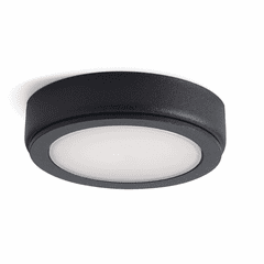 Kichler 6D Series 24V 3000K LED Disc - Black - 6D24V30BKT