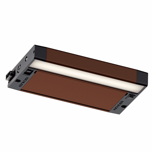 Kichler 6U Series LED 8" 2700K/3000K Cabinet Light - Bronze - 6UCSK08BZT