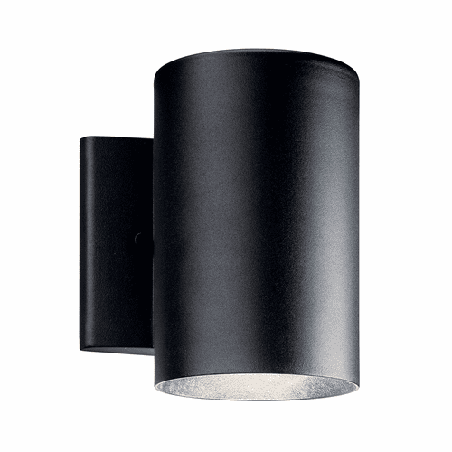 Kichler 7" LED Wall Light - Black - 11309BKTLED