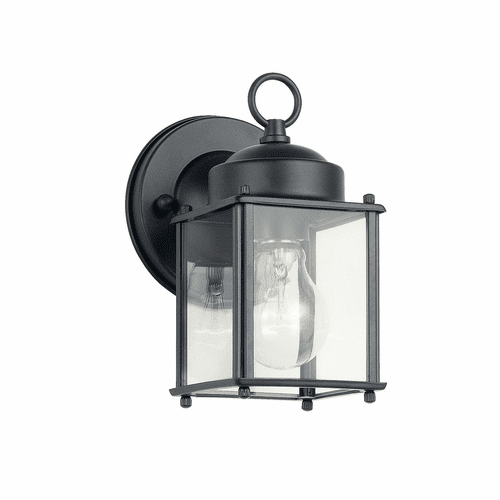 Kichler 8.25" 1-LT Wall Light - Black - 9611BK