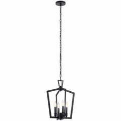 Kichler Abbotswell 4-LT Pendant - Black - 43498BK