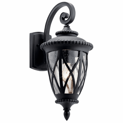 Kichler Admirals Cove 1-LT Wall Light - Black - 49848BKT