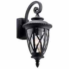 Kichler Admirals Cove 1-LT Wall Light - Black - 49848BKT