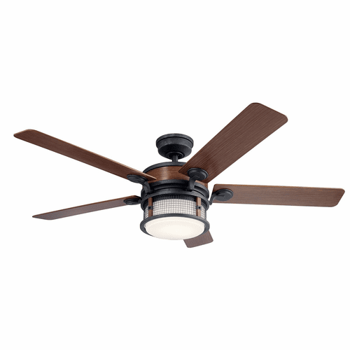 Kichler Ahrendale LED 60" Ceiling Fan Auburn - Auburn Stained - 310170AUB