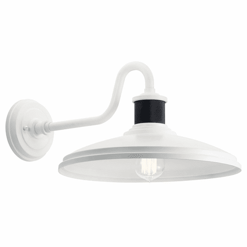 Kichler Allenbury 1-LT Outdoor Wall Light - White - 49981WH