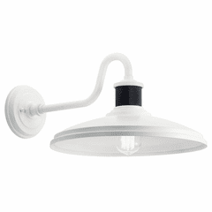 Kichler Allenbury 1-LT Outdoor Wall Light - White - 49981WH