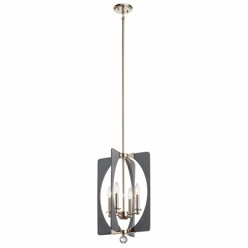 Kichler Alscar 4-LT Foyer Pendant - Driftwood Grey - 44362DWG