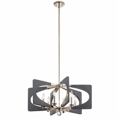 Kichler Alscar 6-LT Chandelier - Driftwood Grey - 44360DWG Kichler Alscar 6-LT Chandelier - Driftwood Grey - 44360DWG