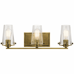 Kichler Alton 3-LT Vanity Light - Brass - 45297NBR