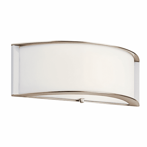 Kichler Arcola 5.5" LED Wall Sconce - Polished Nickel - 10630PNLED