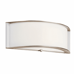 Kichler Arcola 5.5" LED Wall Sconce - Polished Nickel - 10630PNLED