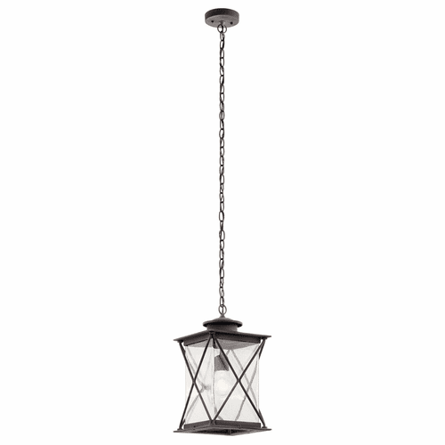 Kichler Argyle 1-LT Pendant - Weathered Zinc - 49747WZC