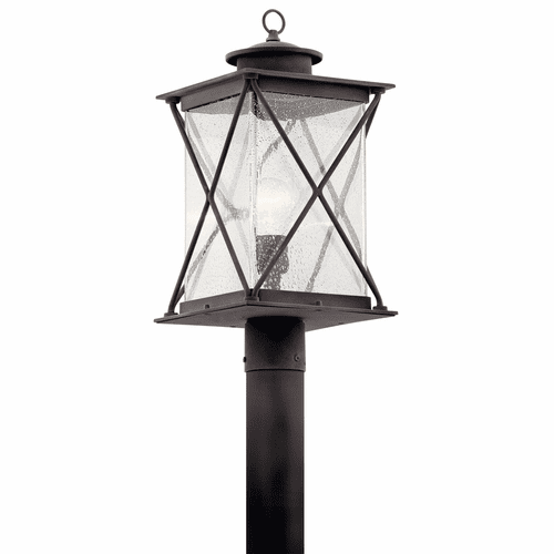 Kichler Argyle 1-LT Post Light - Weathered Zinc - 49746WZC