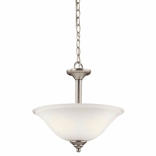 Kichler Armida 2-LT Convertible Inverted Pendant - Brushed Nickel - 3694NIW