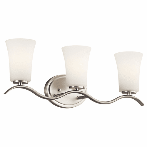 Kichler Armida 3-LT Vanity Light - Brushed Nickel - 45376NI