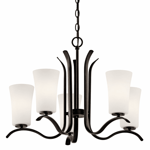 Kichler Armida 5-LT Chandelier with LED Bulbs - Olde Bronze - 43074OZL18
