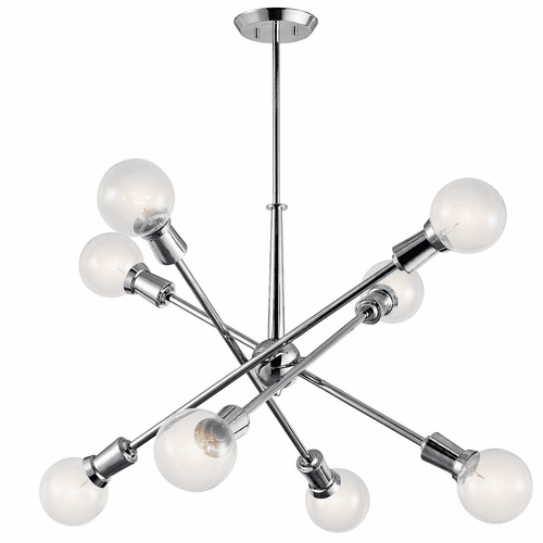 Kichler Armstrong 8-LT Chandelier - Chrome - 43118CH