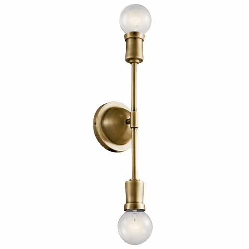 Kichler Armstrong Wall Sconce - Brass - 43195NBR