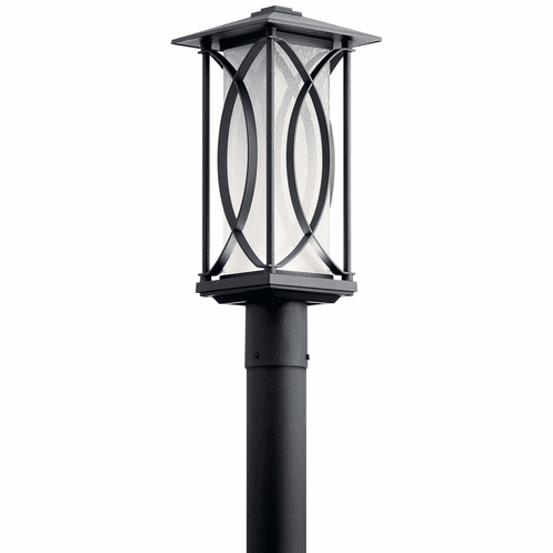 Kichler Ashbern 1-LT LED Post Light - Black - 49976BKTLED