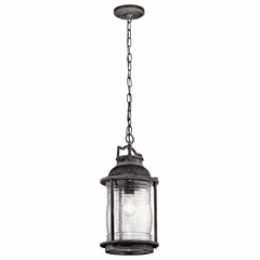Kichler Ashland Bay 1-LT Pendant - Weathered Zinc - 49572WZC